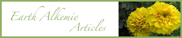 Earth Alkemie's Articles
